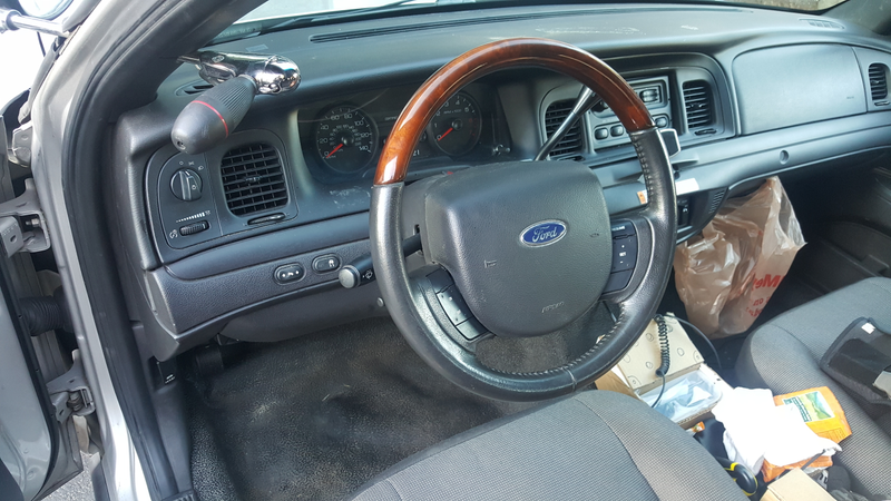 Illustration for article titled New steering wheel, new floor, new security feature. And plans for the future.